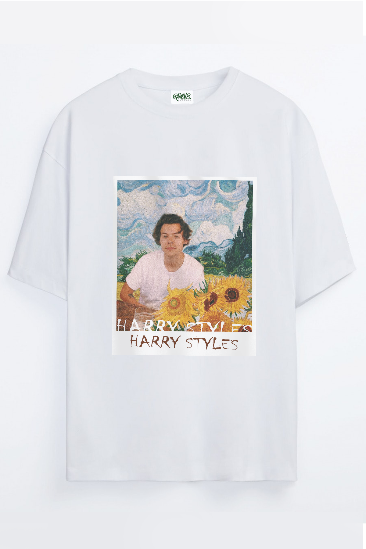 Grove Harry Styles Flower Oversize T-Shirt