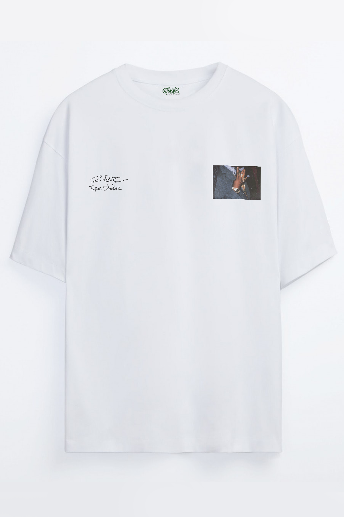 Grove Tupac İmzalı Oversize T-Shirt