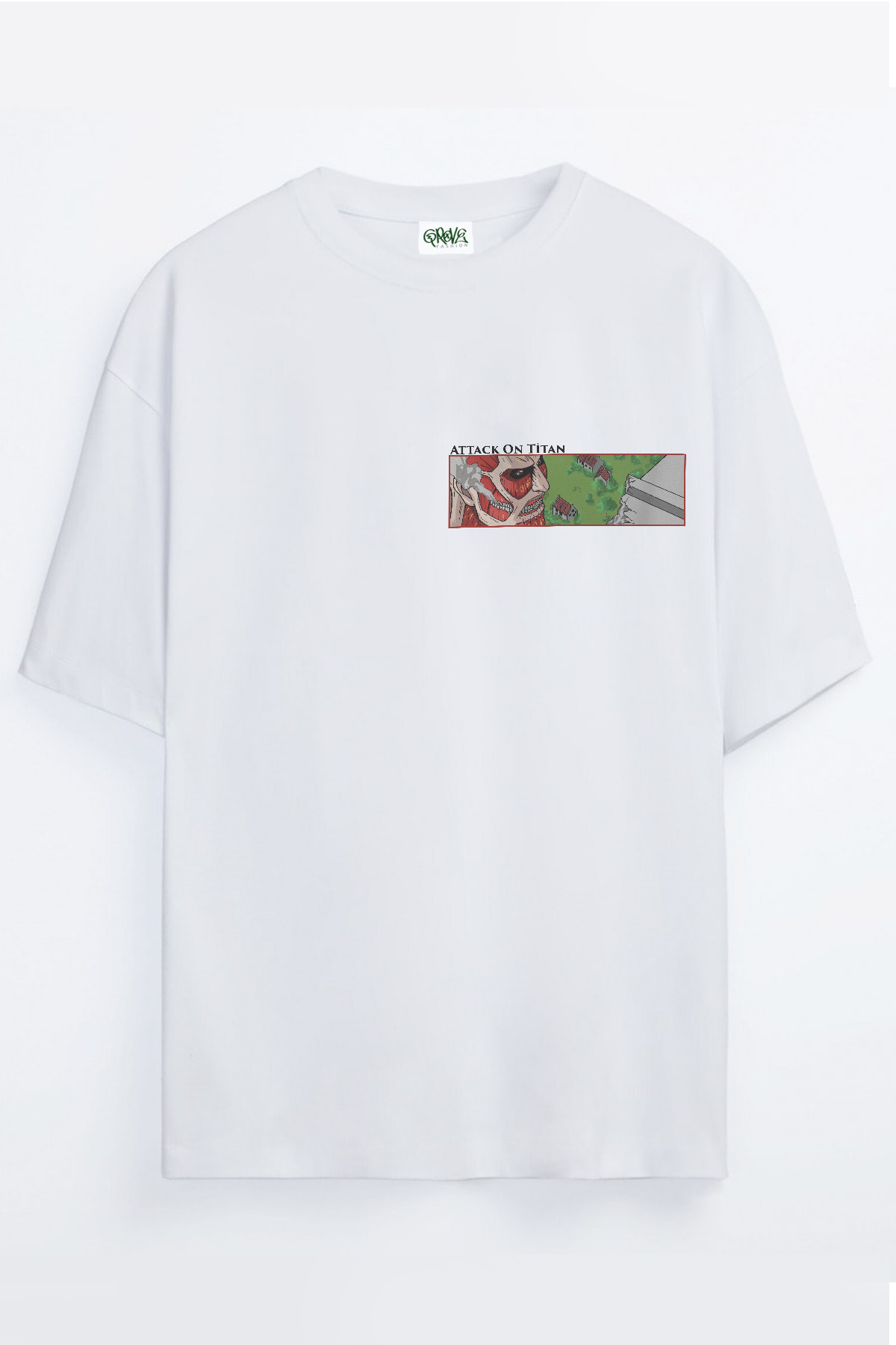 Grove Anime Attack on Titan Oversize T-Shirt