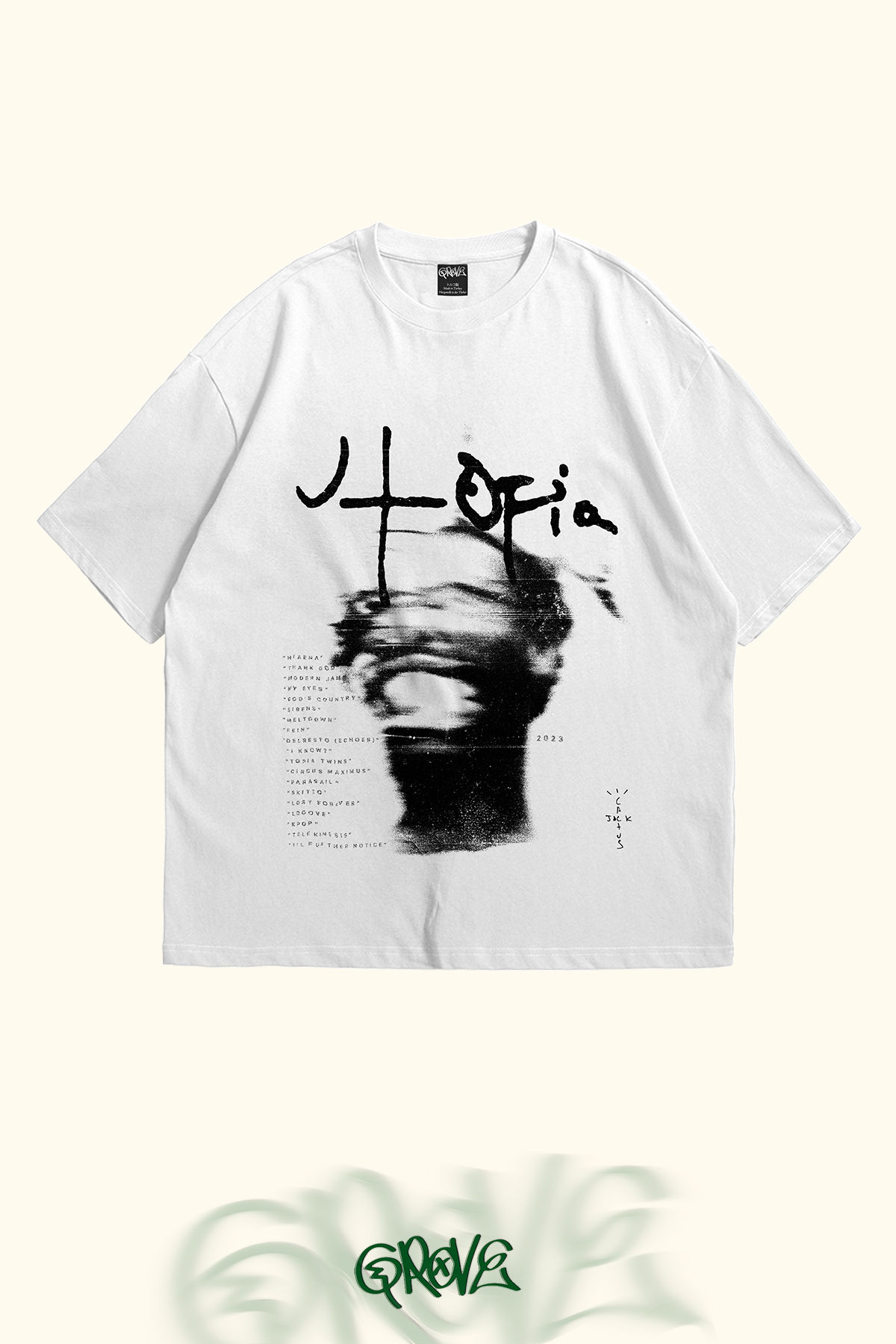 Utopia Travis Scott Oversize T-Shirt
