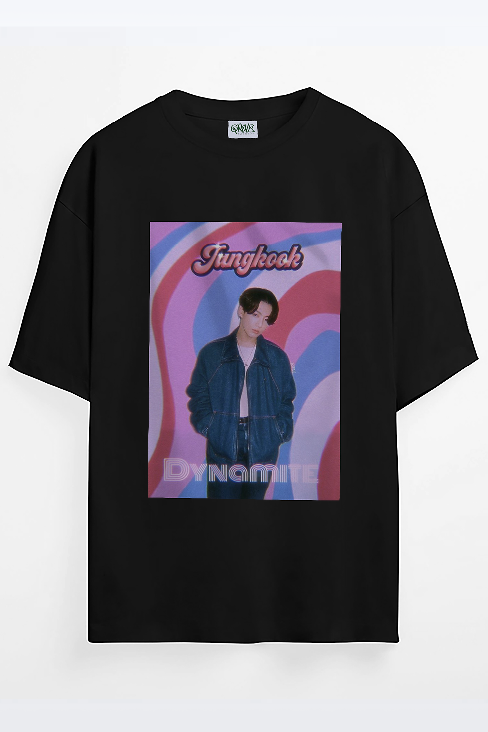 Küçük resim: Grove Jungkook BTS  Unisex Oversize T-Shirt