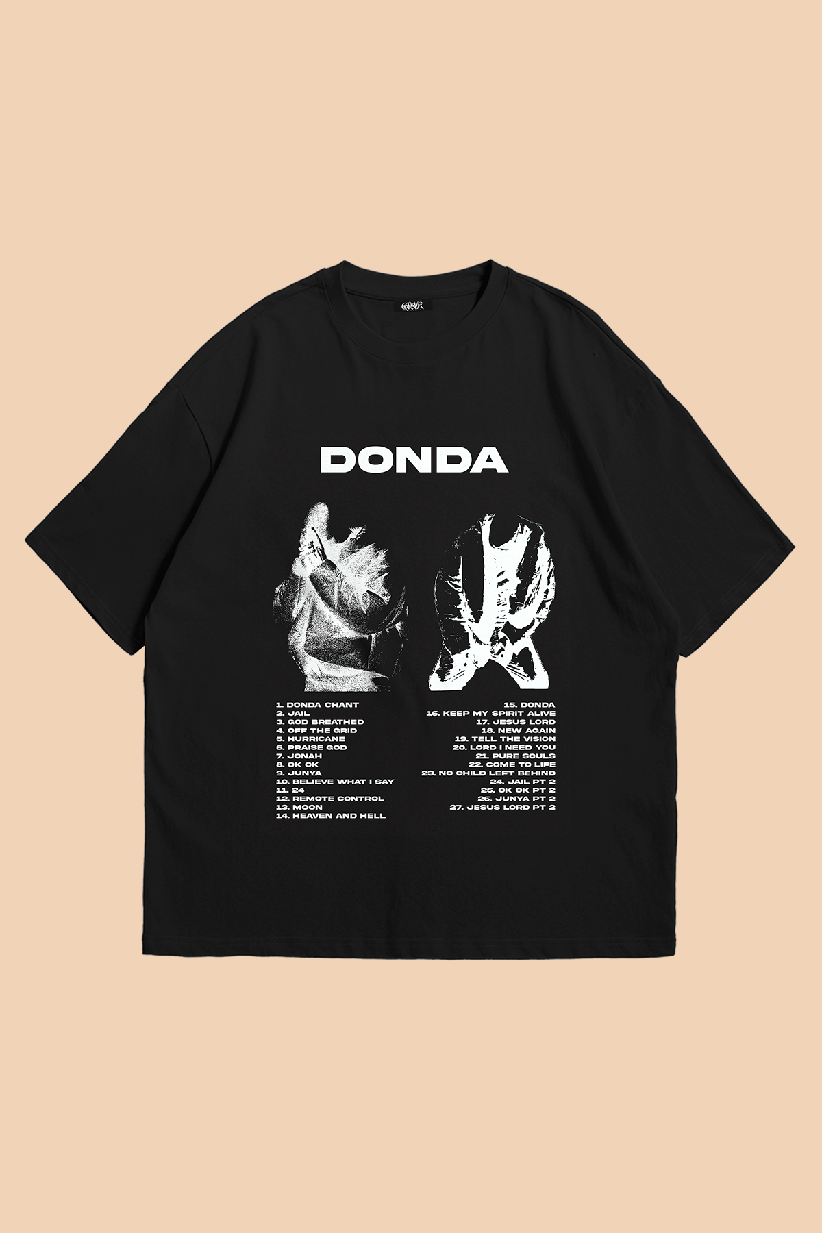 Kanye West Donda Tour Oversize T-Shirt