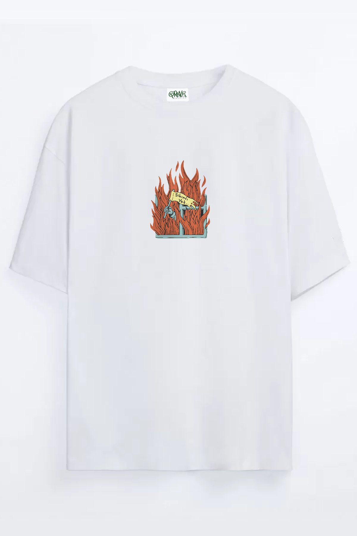 Grove Sıkıntı Yok Oversize T-Shirt