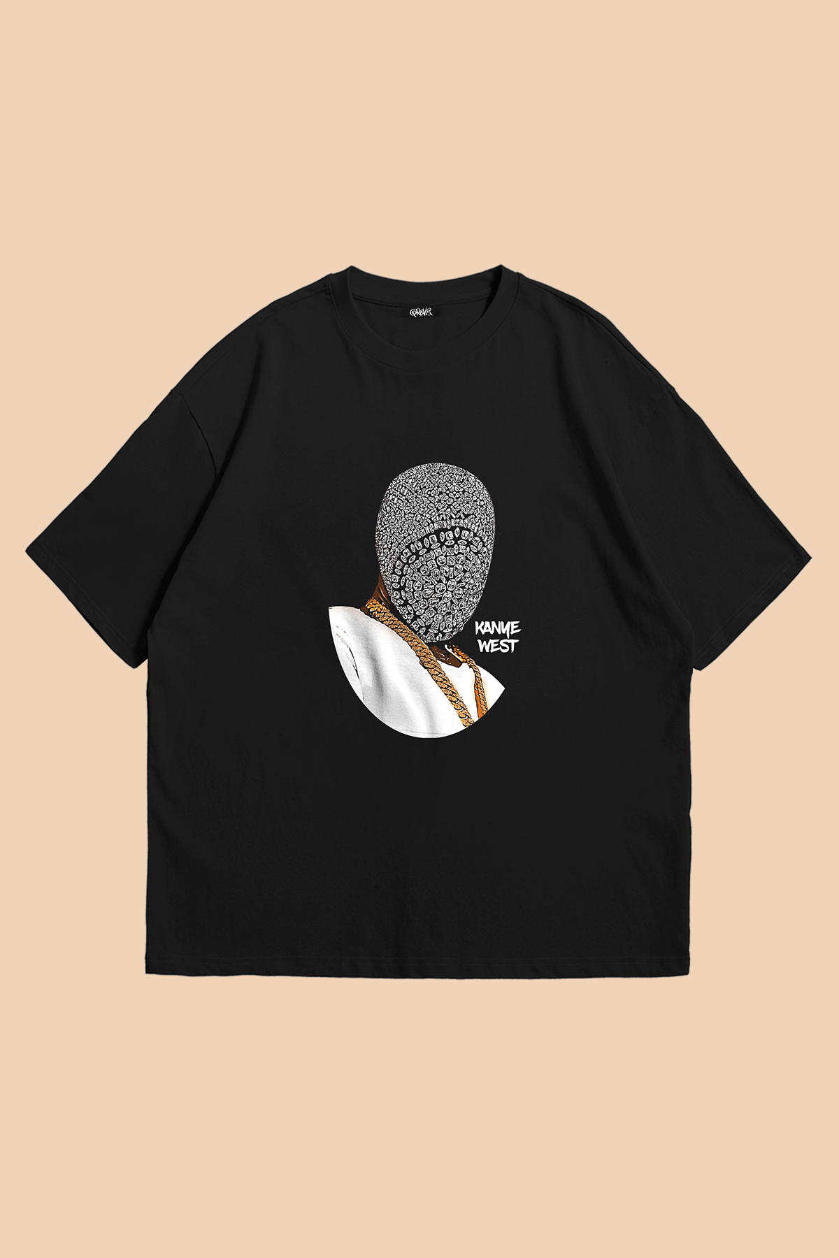 Kanye West Mask Oversize T-Shirt