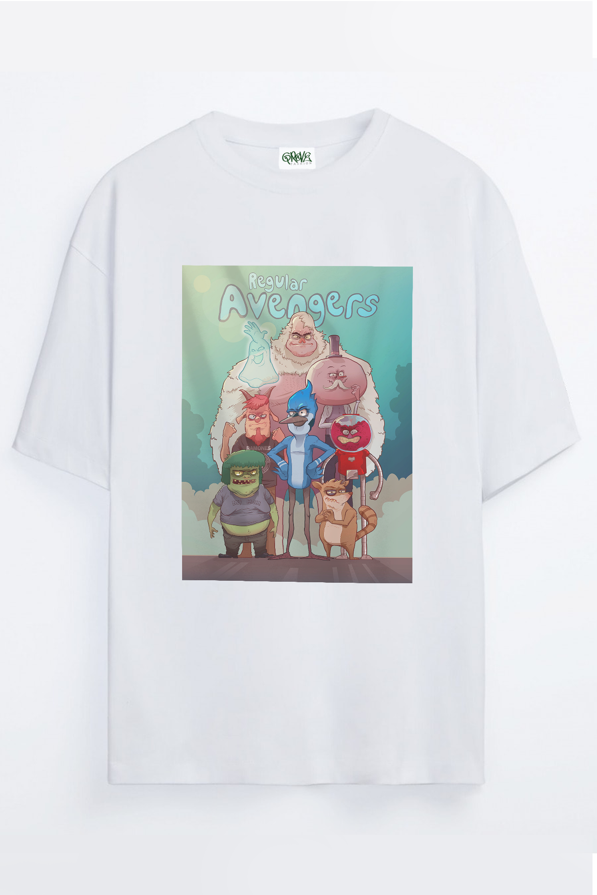 Grove Sürekli Dizi Oversize T-Shirt