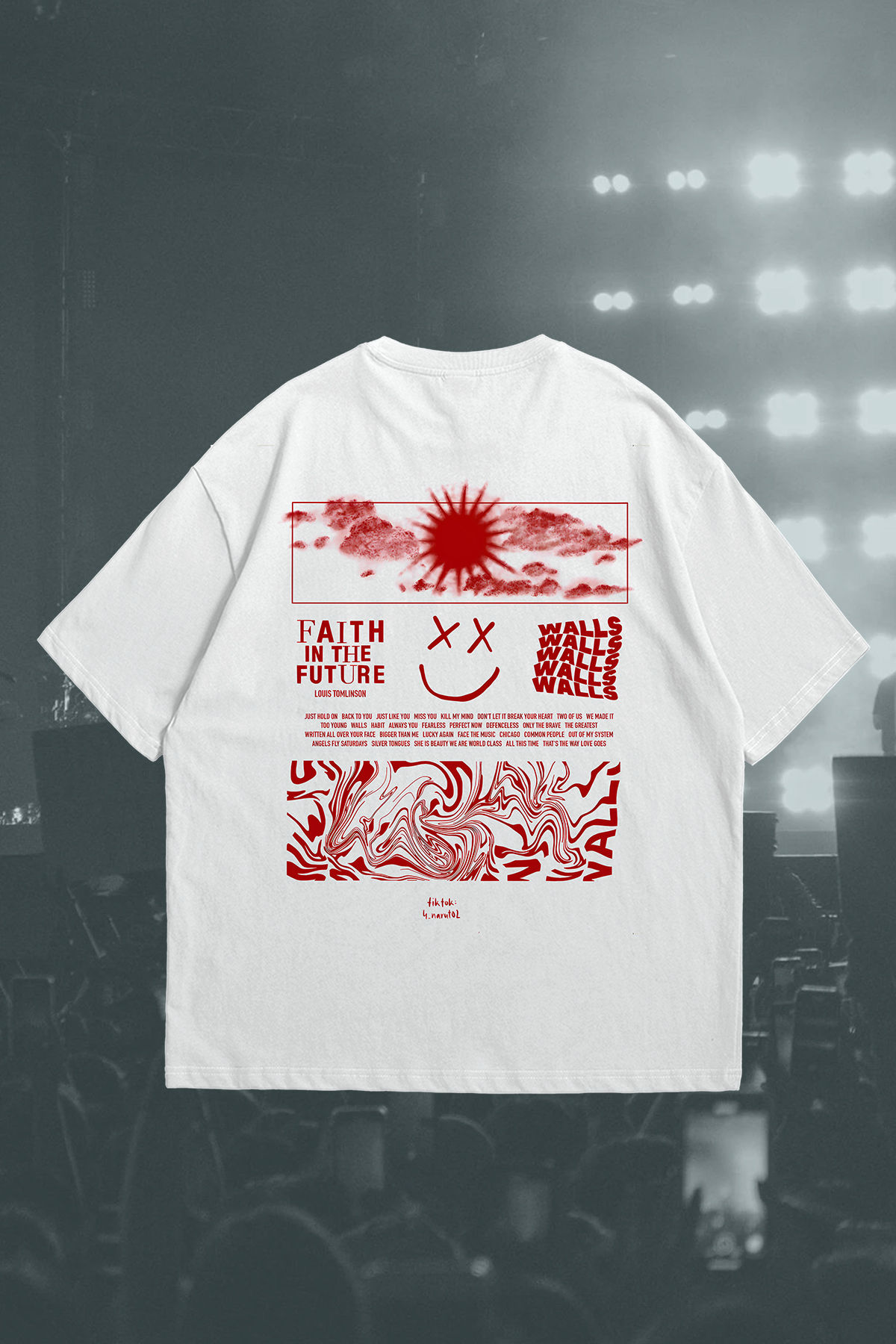 Louis Tomlinson Merch : ) Oversize T-Shirt