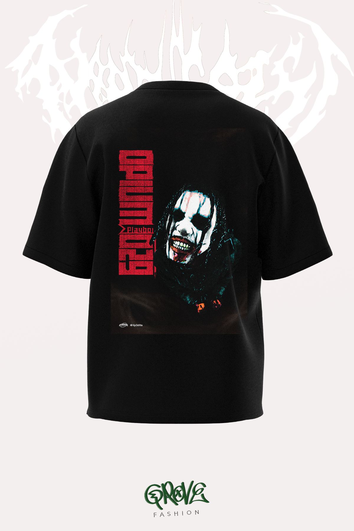 PlayboiCarti Mask Oversize T-Shirt