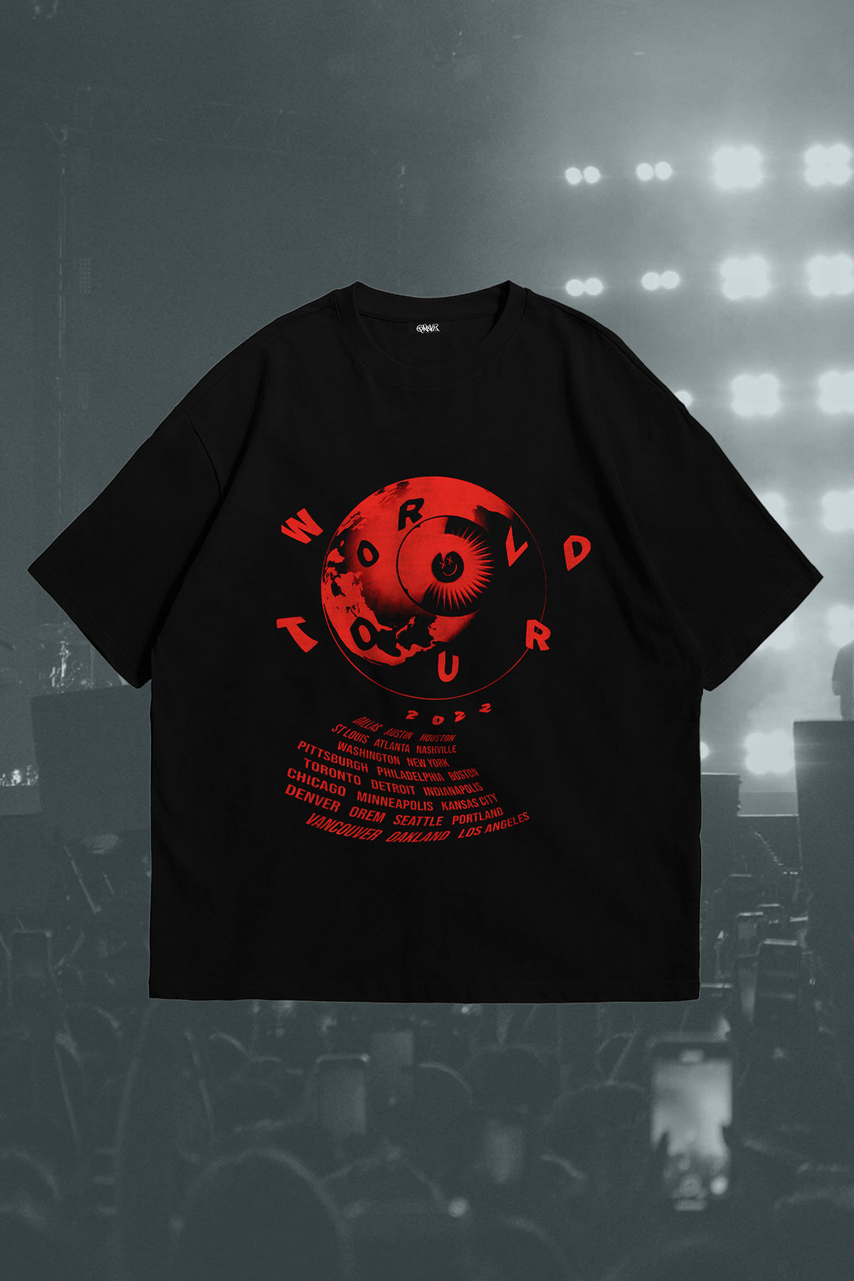 Louis Tomlinson Merch World Oversize T-Shirt