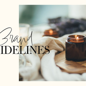 Brand guideline for a fictional brand (Design Fundamentals with AI [Adobe])