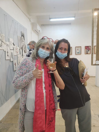 עליזה אשכנזי תערוכת יחיד ״החוט המקשר״