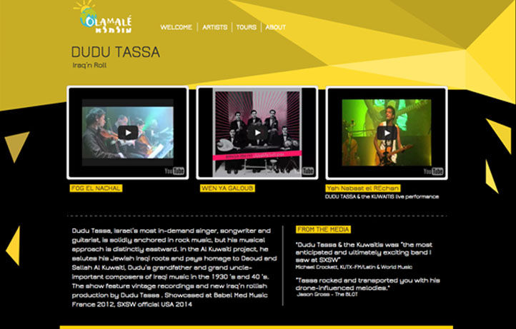 Olamale full branding, logo, web, womex presentation