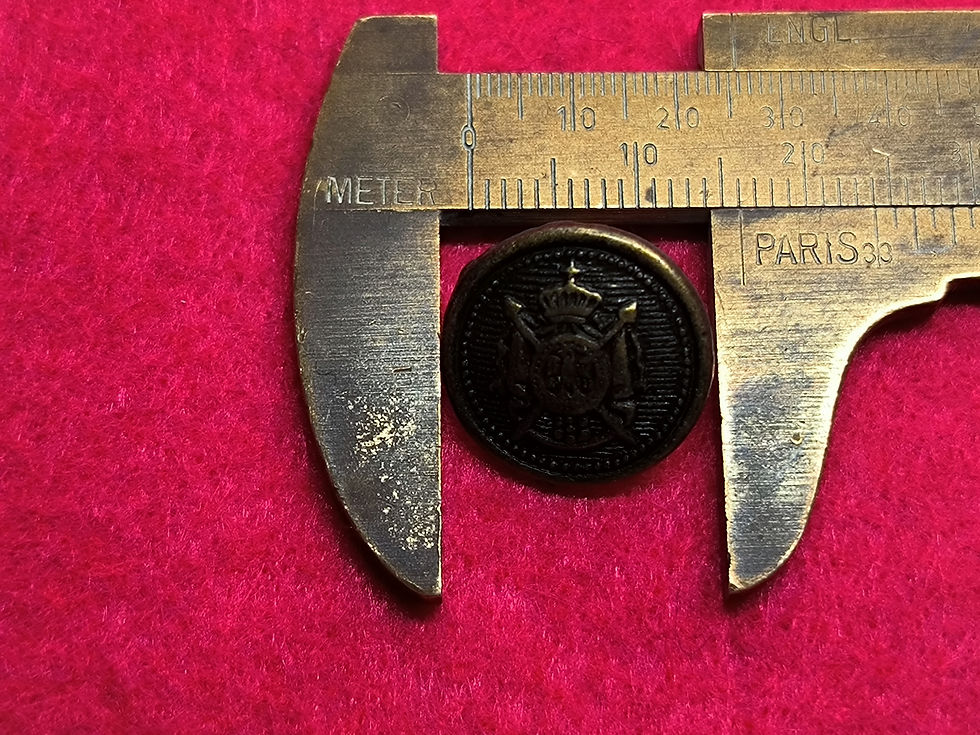 Miniatura: Boton Metalico Oro Viejo