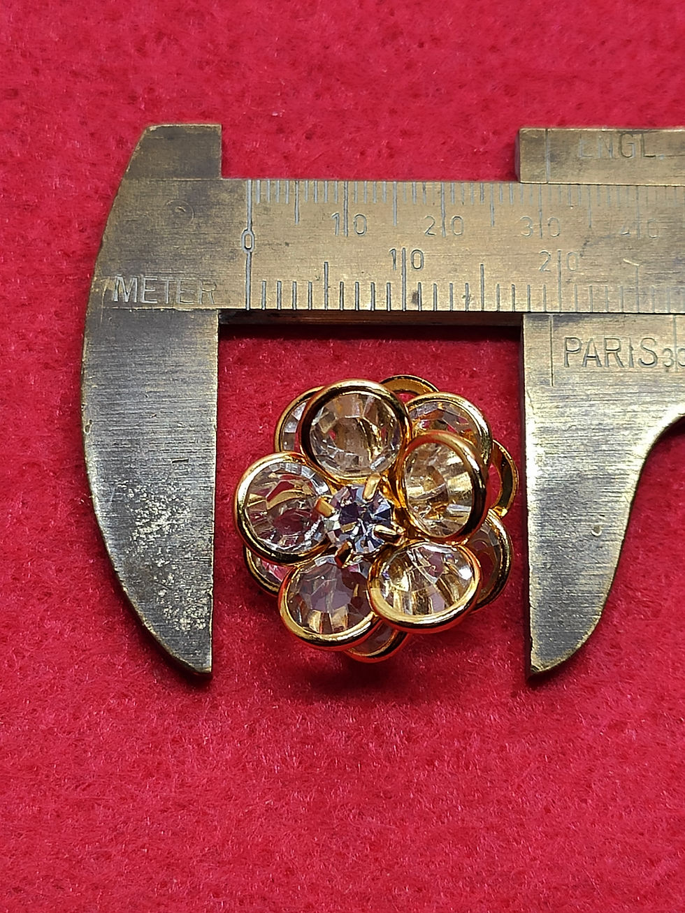 Miniatura: Boton Flor Dorada