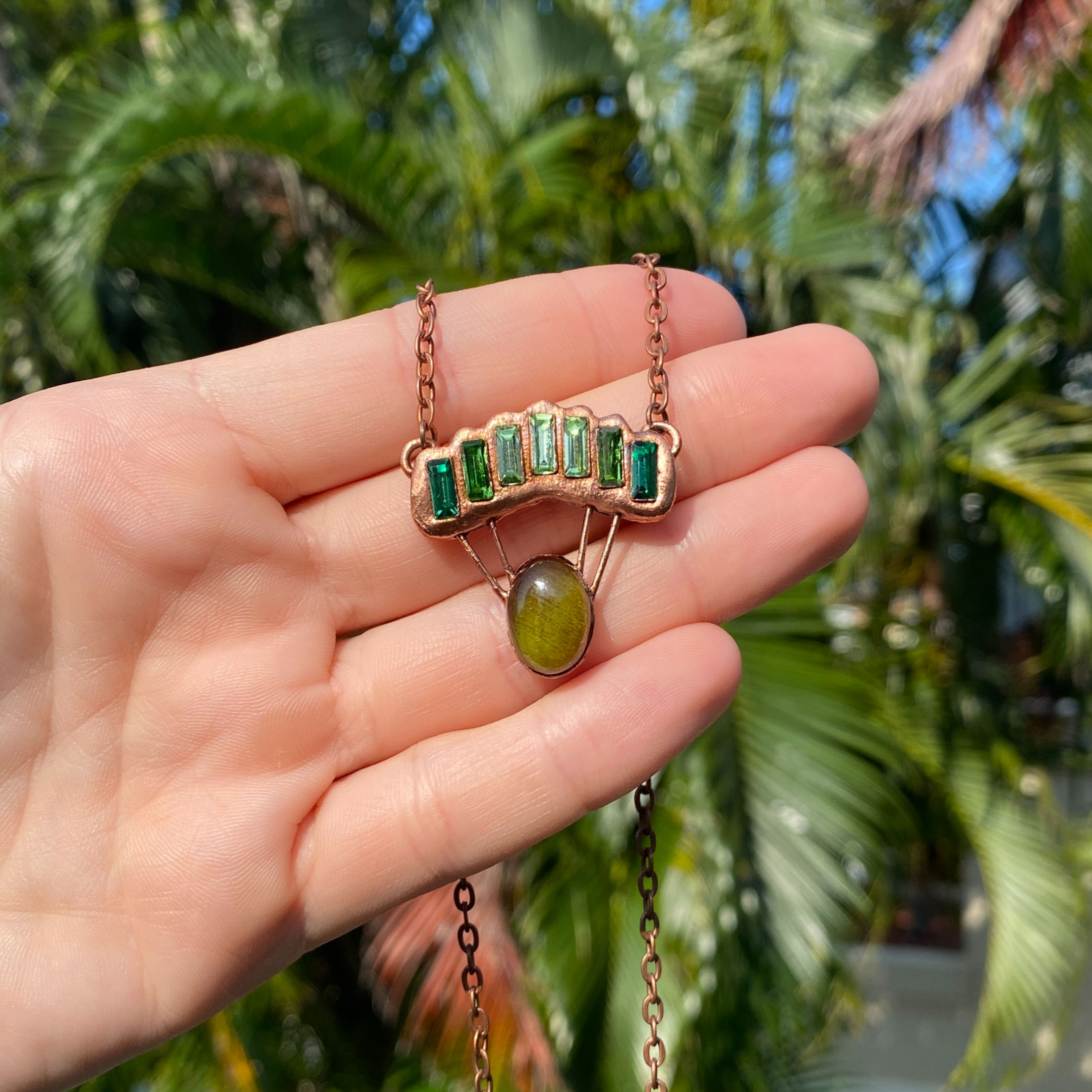 Emerald Canopy - Green Doublet