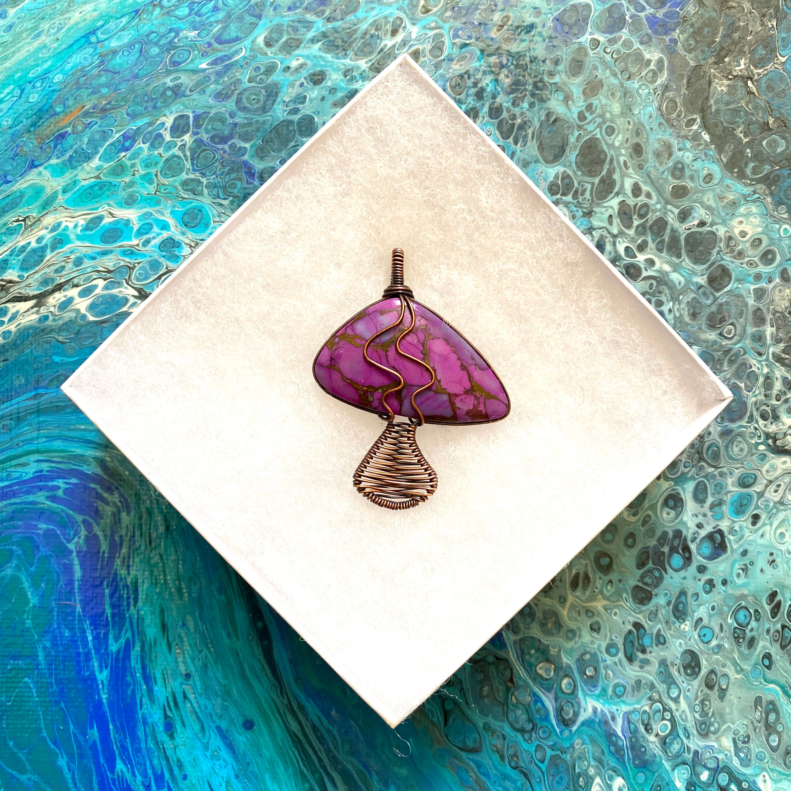 Purple Copper Mohave Turquoise