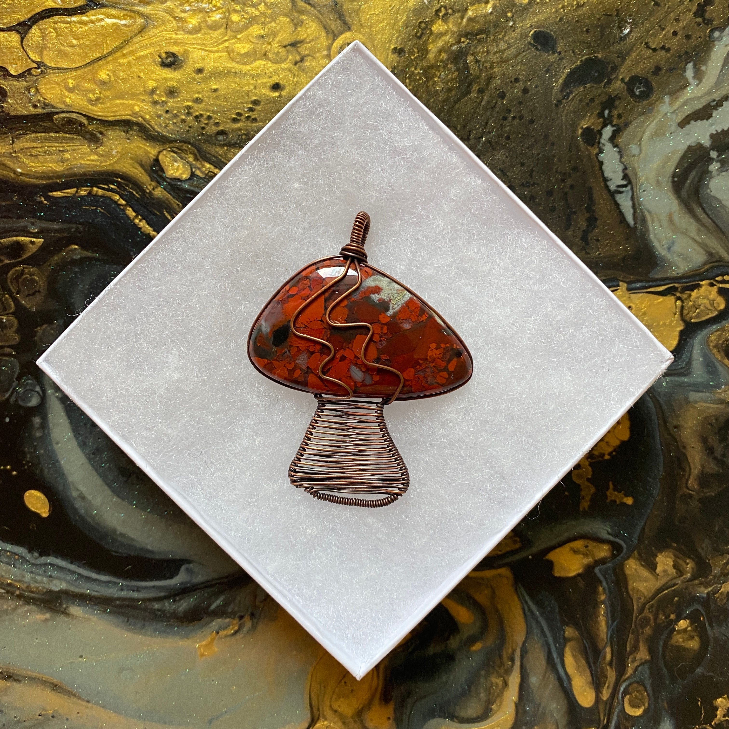 Red Brecciated Jasper