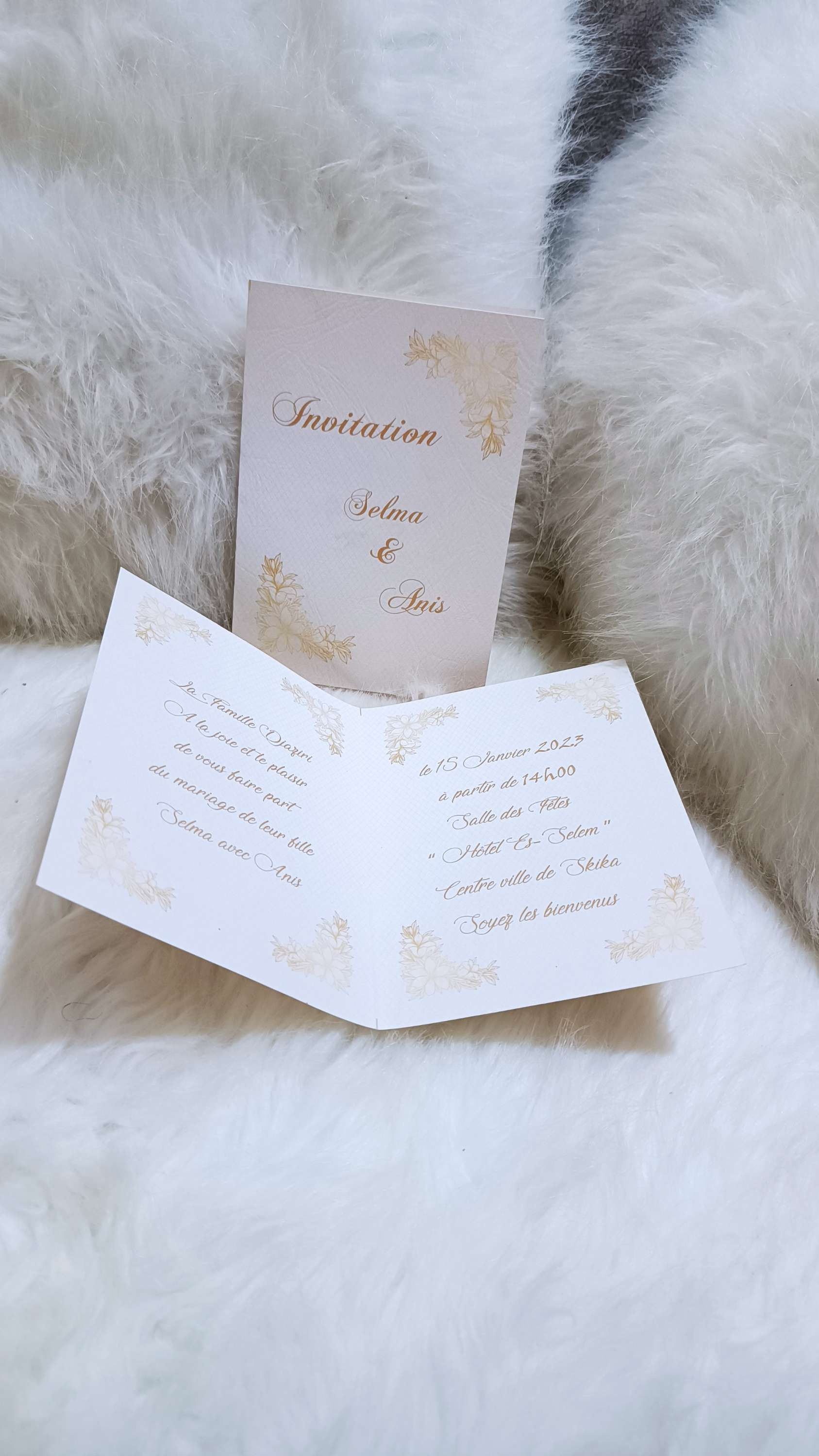 Invitation Papillon 1