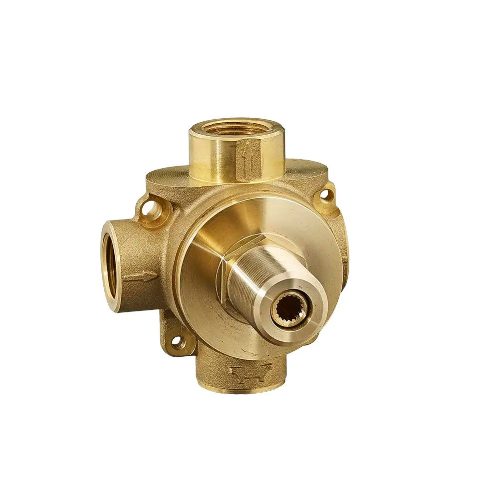 AMS- 2-Way In-Wall Diverter Rough-In Valve With 2 Discrete/1 Shared Function