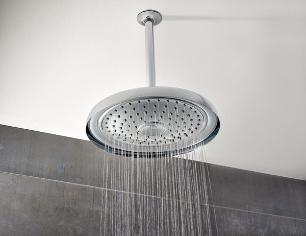 BR- Brizo Essential™ 11" Classic Round Single-Function Raincan Shower Head -1.75