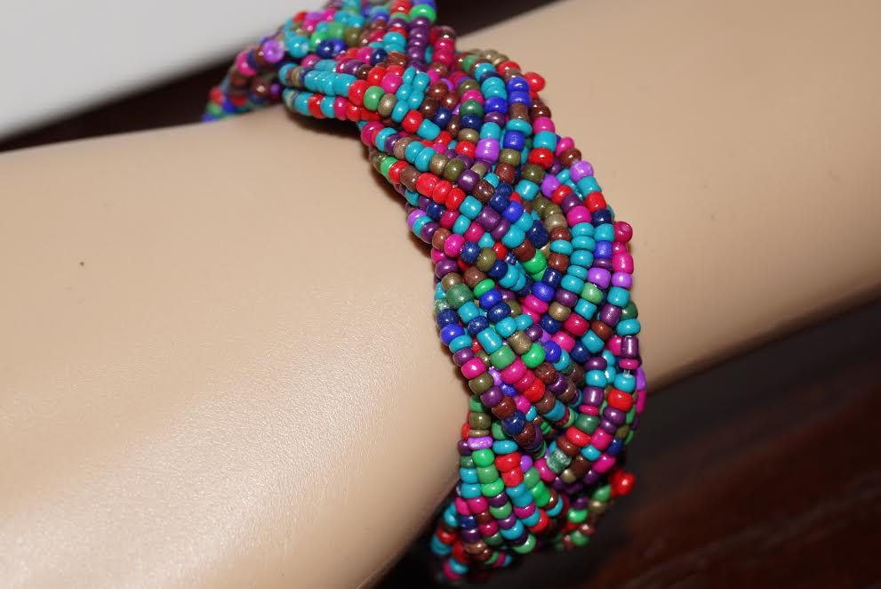 Multicolored Beaded bracelet