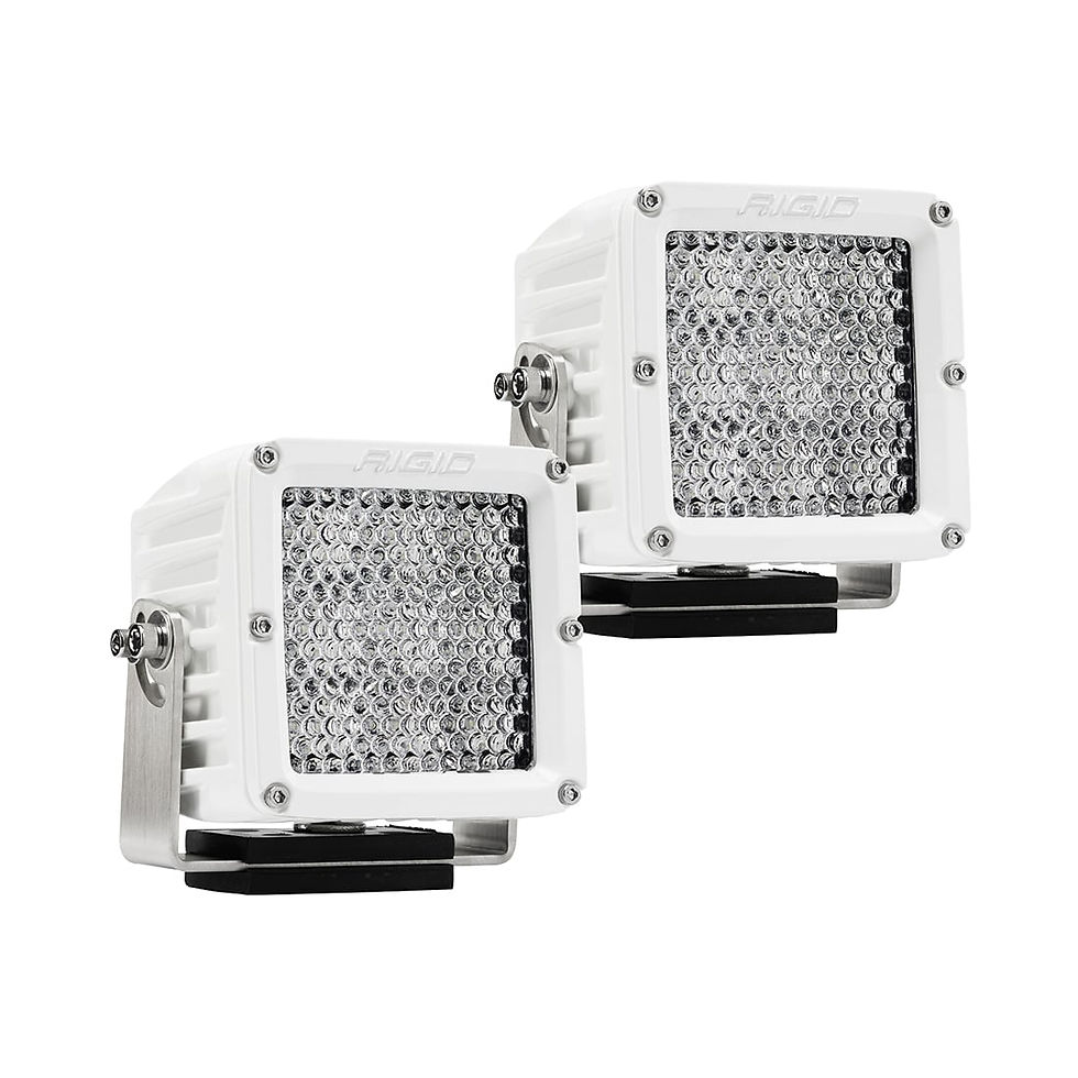 P/N 324313 - D-XL PRO Flood Diffused Pods White PairO-White-Diffused-Surface-Mount-Pair-03-min