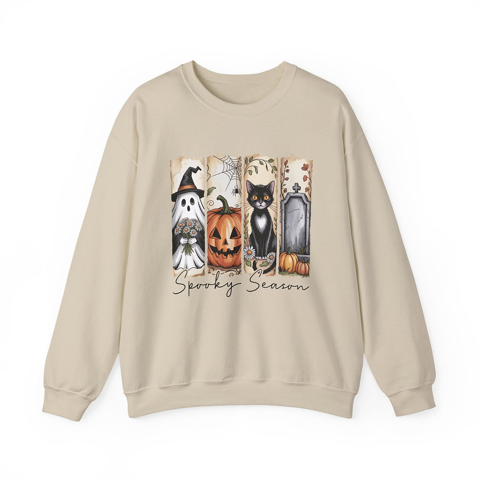 Thumbnail: Halloween Spooky Season Sweatshirt