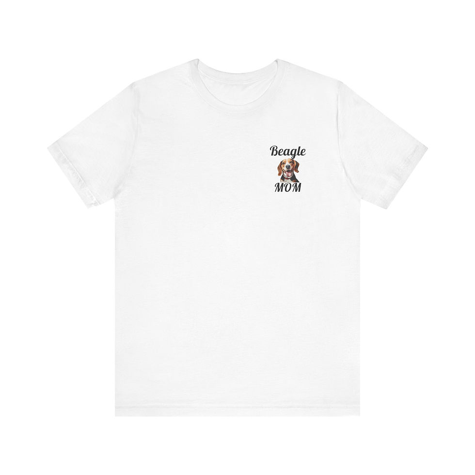 Thumbnail: Beagle Mom Tee - Unisex Short Sleeve T-Shirt