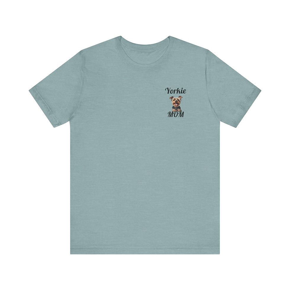 Thumbnail: Yorkie Mom Tee - Unisex Short Sleeve T-Shirt