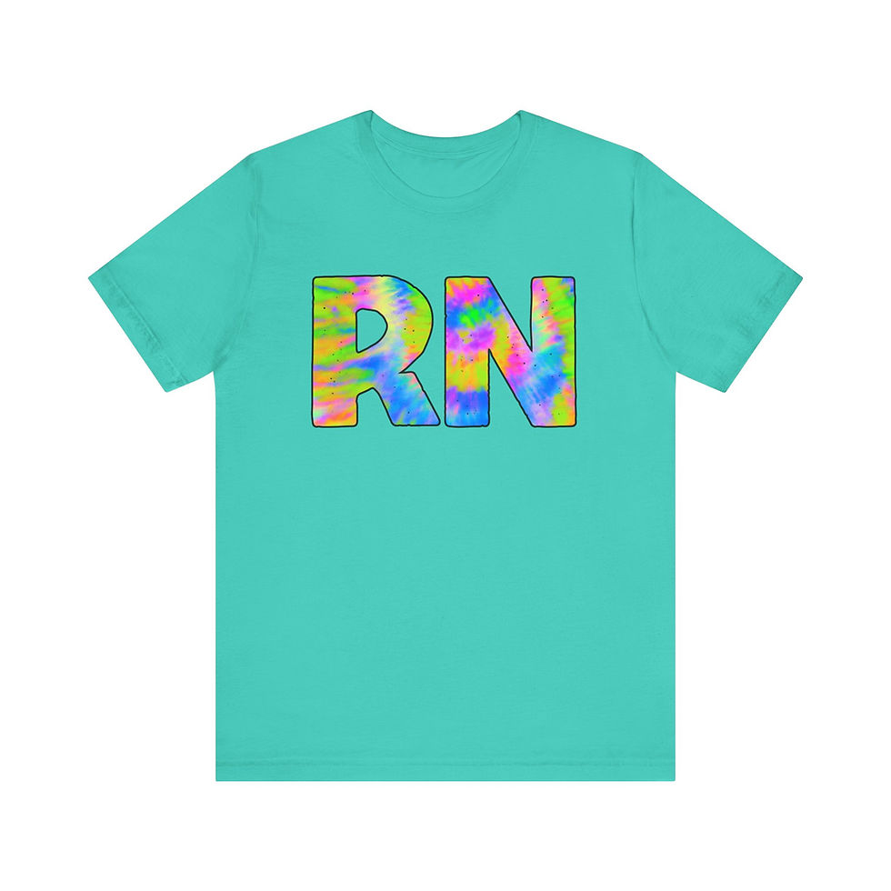 Thumbnail: RN Nurse Appreciation T-Shirt, Unisex Tee, Gift for Healthcare Workers