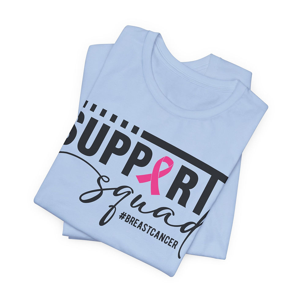 Thumbnail: Breast Cancer Awareness Tee, Support Squad
