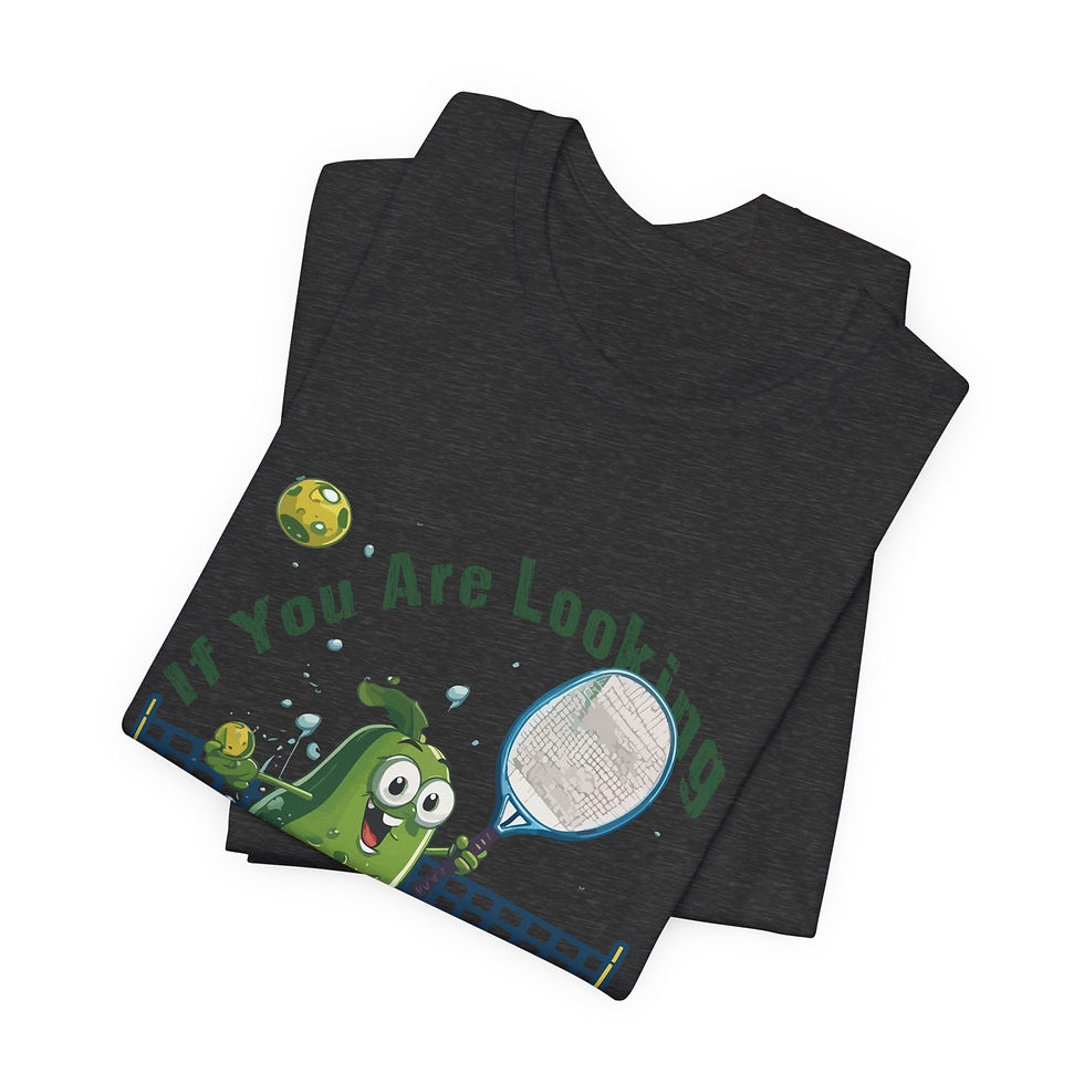 Thumbnail: "If you are looking for a soft serve.." Pickleball Tee