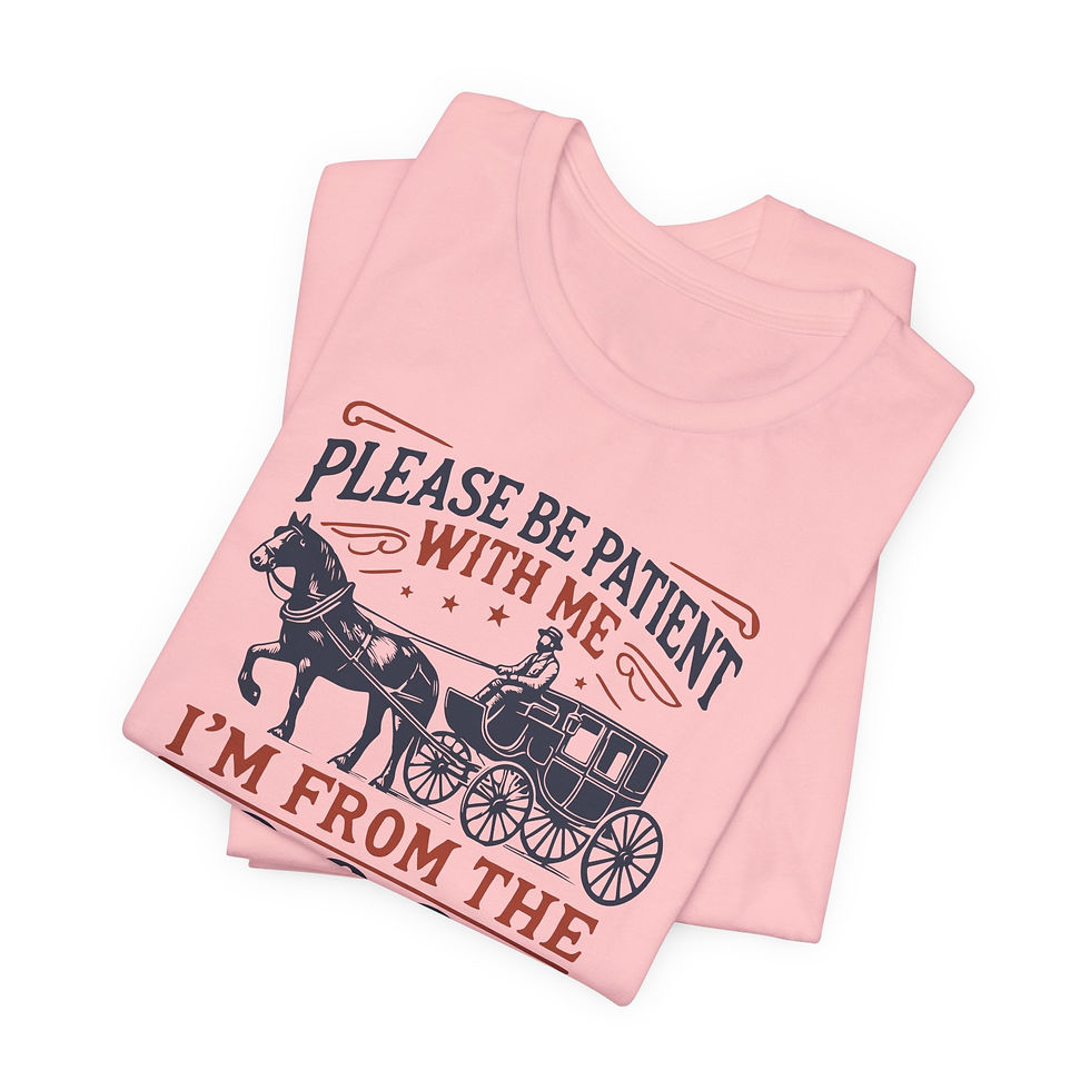 Thumbnail: Vintage Humor Tee - 1900s Patience Graphic Tee, Retro T-Shirt