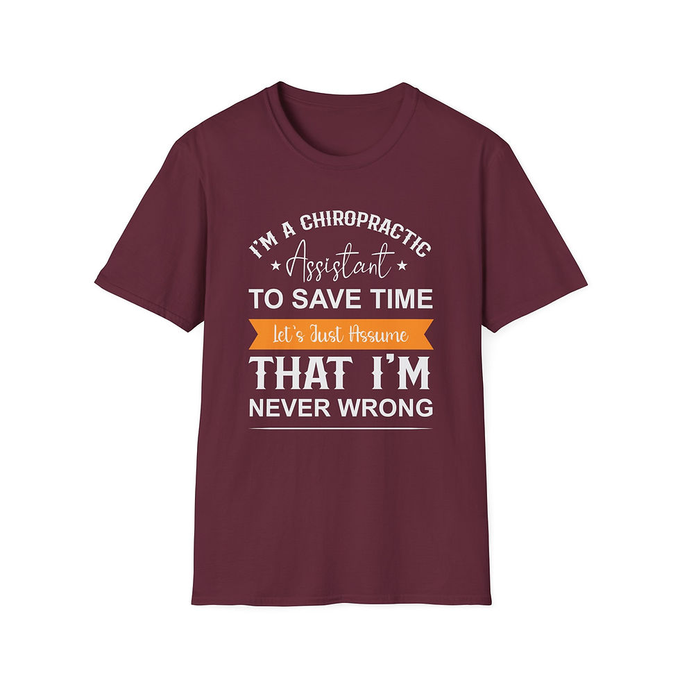 Thumbnail: Chiropractic Assistant T-Shirt