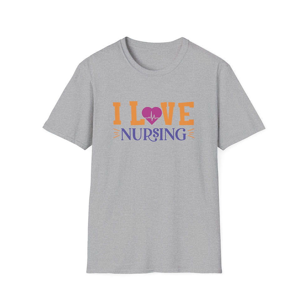 Thumbnail: Nursing T-Shirt - I Love Nursing