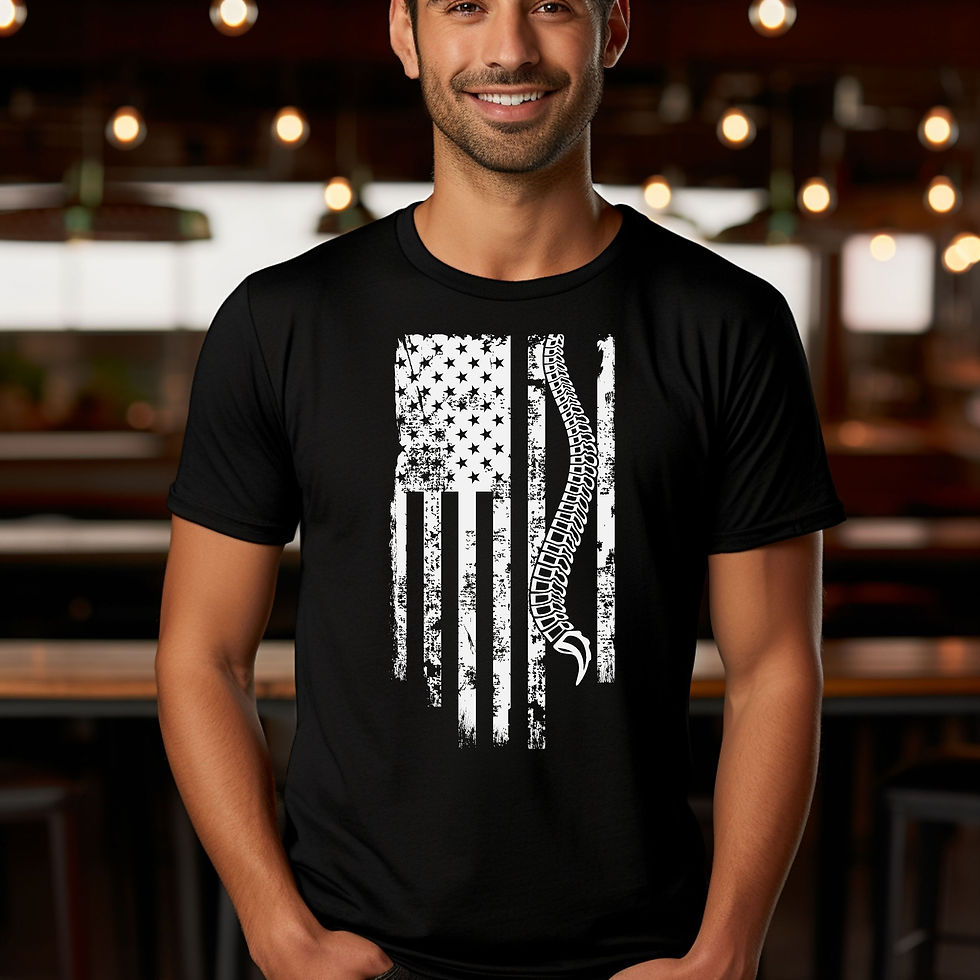 Patriotic Chiropractic Unisex Jersey Tee