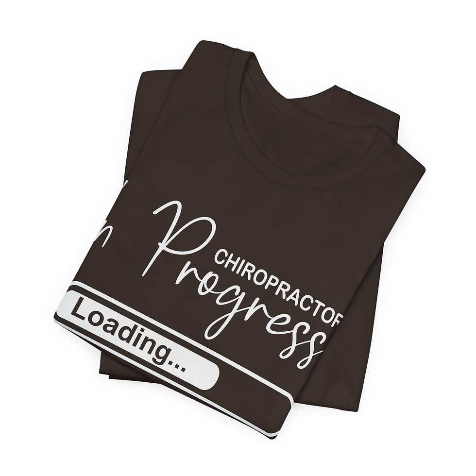 Thumbnail: Chiropractor in Progress Unisex Tee Shirt