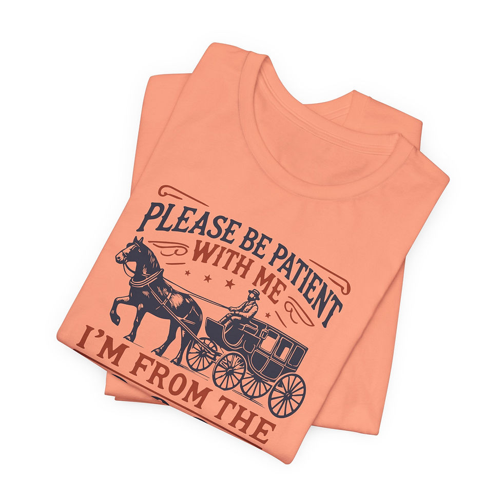 Thumbnail: Vintage Humor Tee - 1900s Patience Graphic Tee, Retro T-Shirt