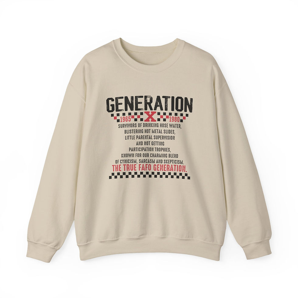 Thumbnail: Retro Generation X Sweatshirt