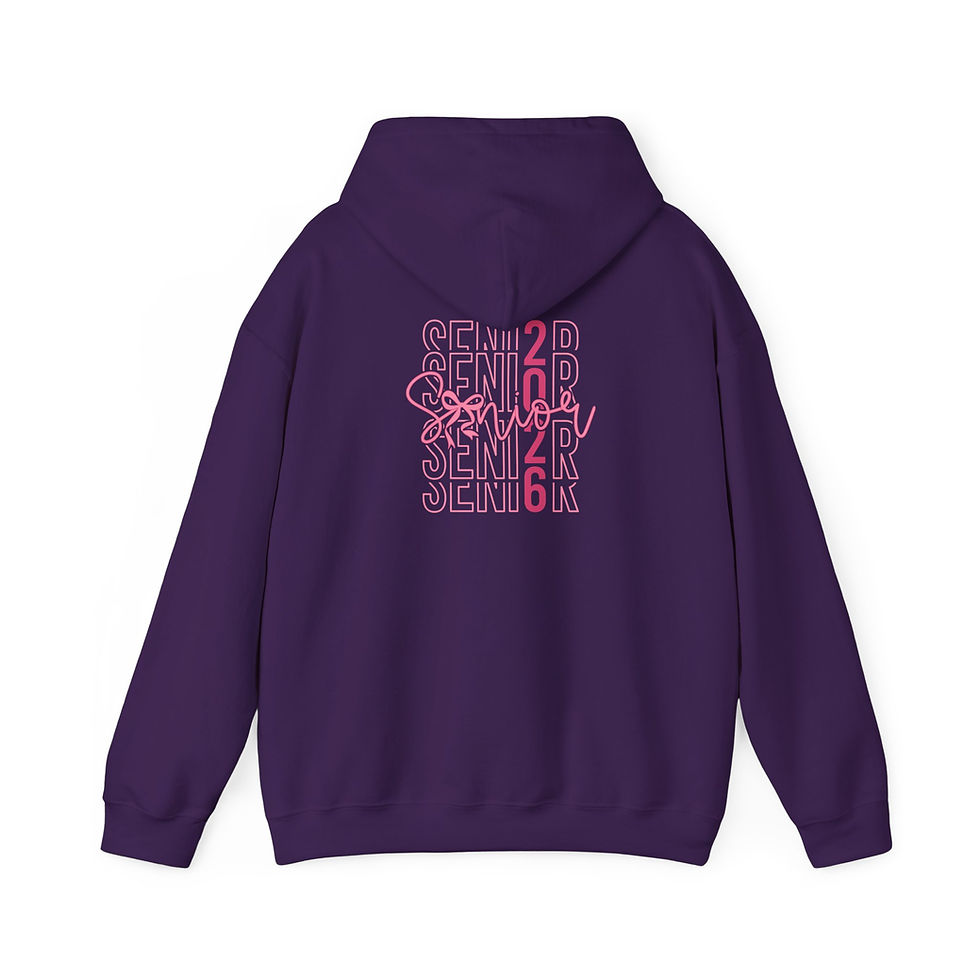 Thumbnail: Senior Class 2026 Hoodie, Unisex Graduation, Senior Year, Graduation Gifts