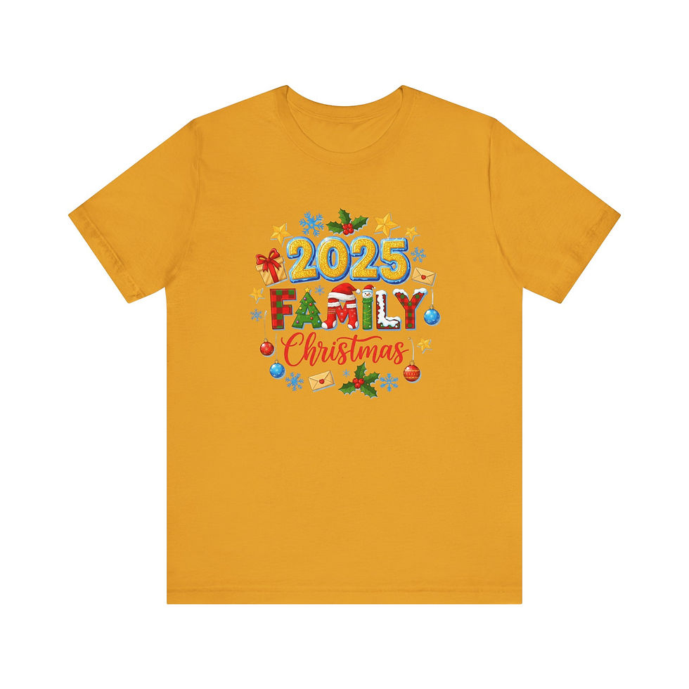 Thumbnail: 2025 Family Christmas T-Shirt