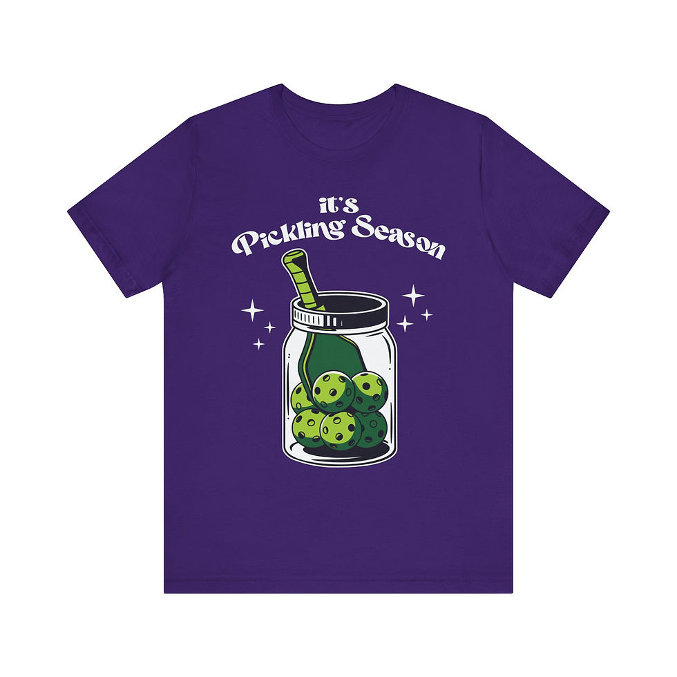 Thumbnail: "It's Pickling Season" Unisex Tee, Pickleball Shirt