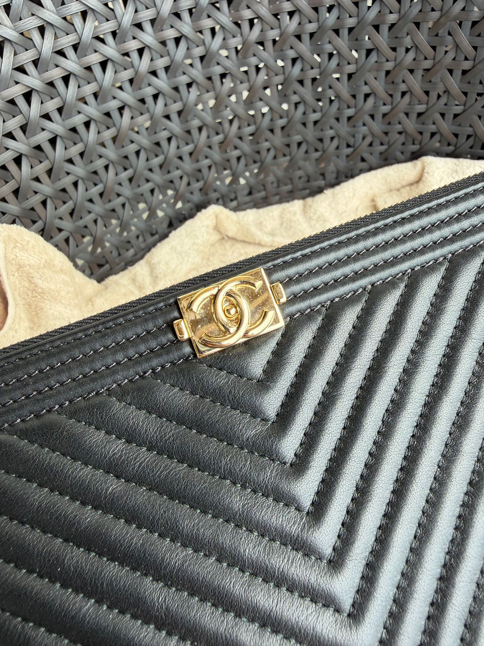 Thumbnail: Chanel Boy O Case 27x20cm