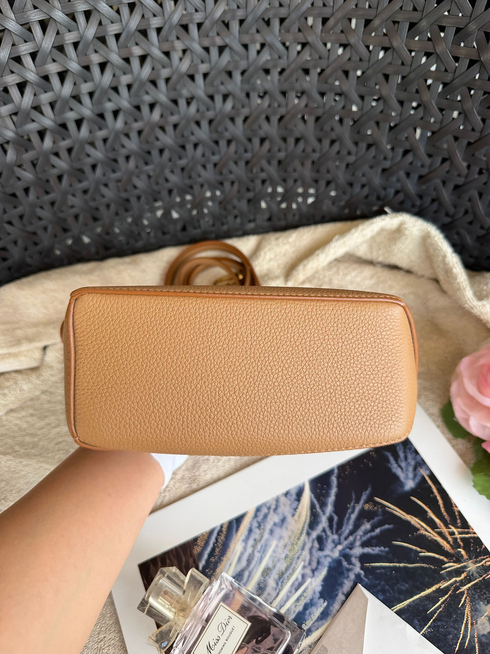 Thumbnail: Loewe Puzzle Edge Bag Mini Toffe