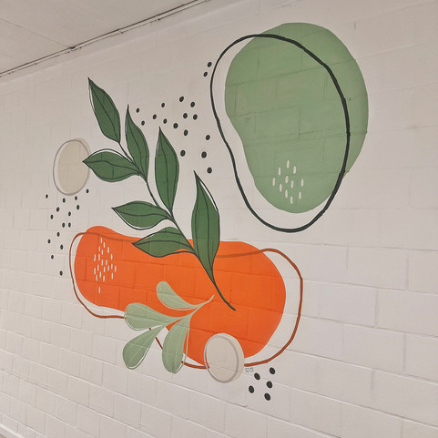 Mural for Vegan Restaurant 'SOFT', 2022