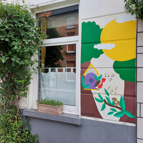 Mural for Day Care Tierlantuin, Gent, 2022