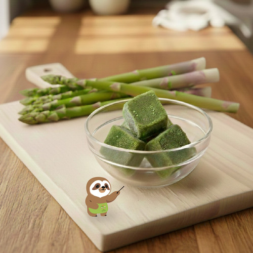 アスパラ：「なまけものcube」Agleaf ZERO野菜の冷凍野菜オンライン