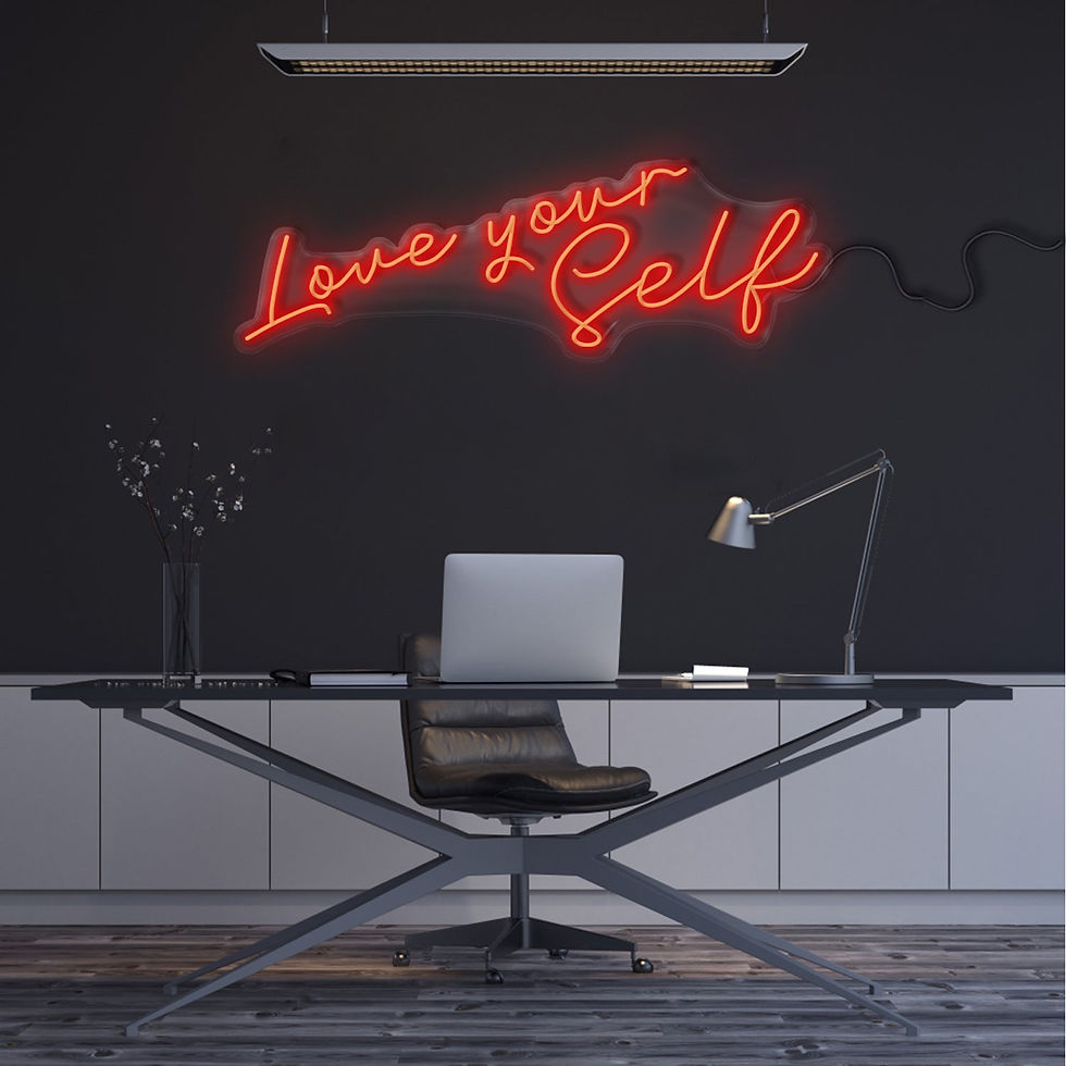 Thumbnail: 'Love Yourself' Neon Sign