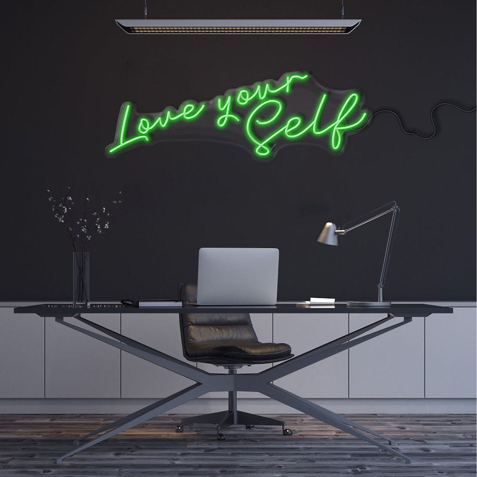 Thumbnail: 'Love Yourself' Neon Sign