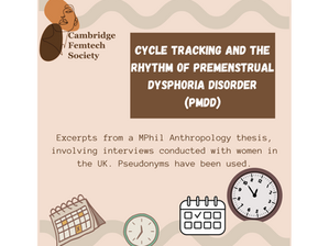 Cycle tracking and the rhythm of premenstrual dysphoria disorder