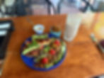 Hummus toast and vegan protein shake: Coach Meg's post ride go to!